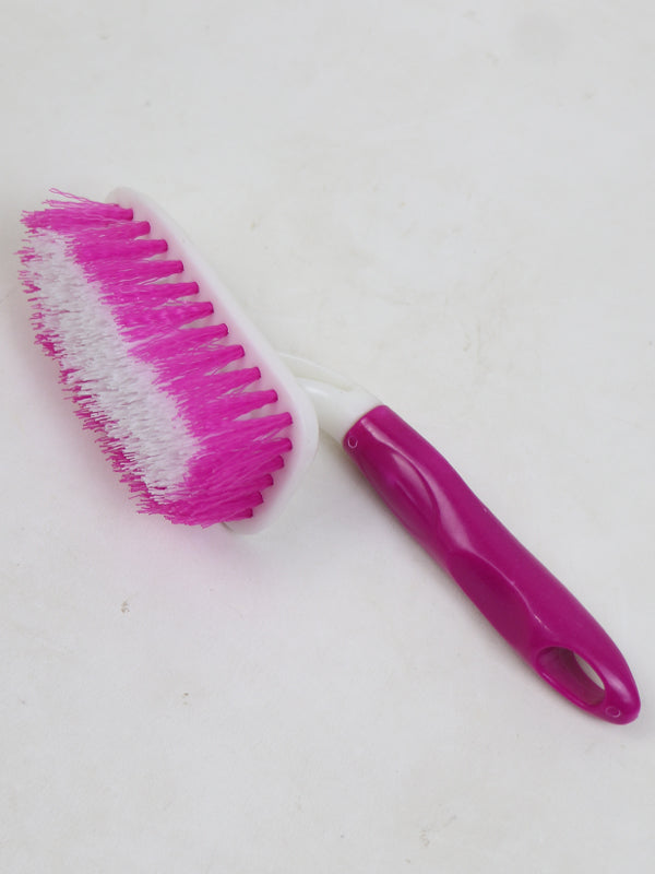 Rubber Handle Universal Cleaning Brush Multicolor