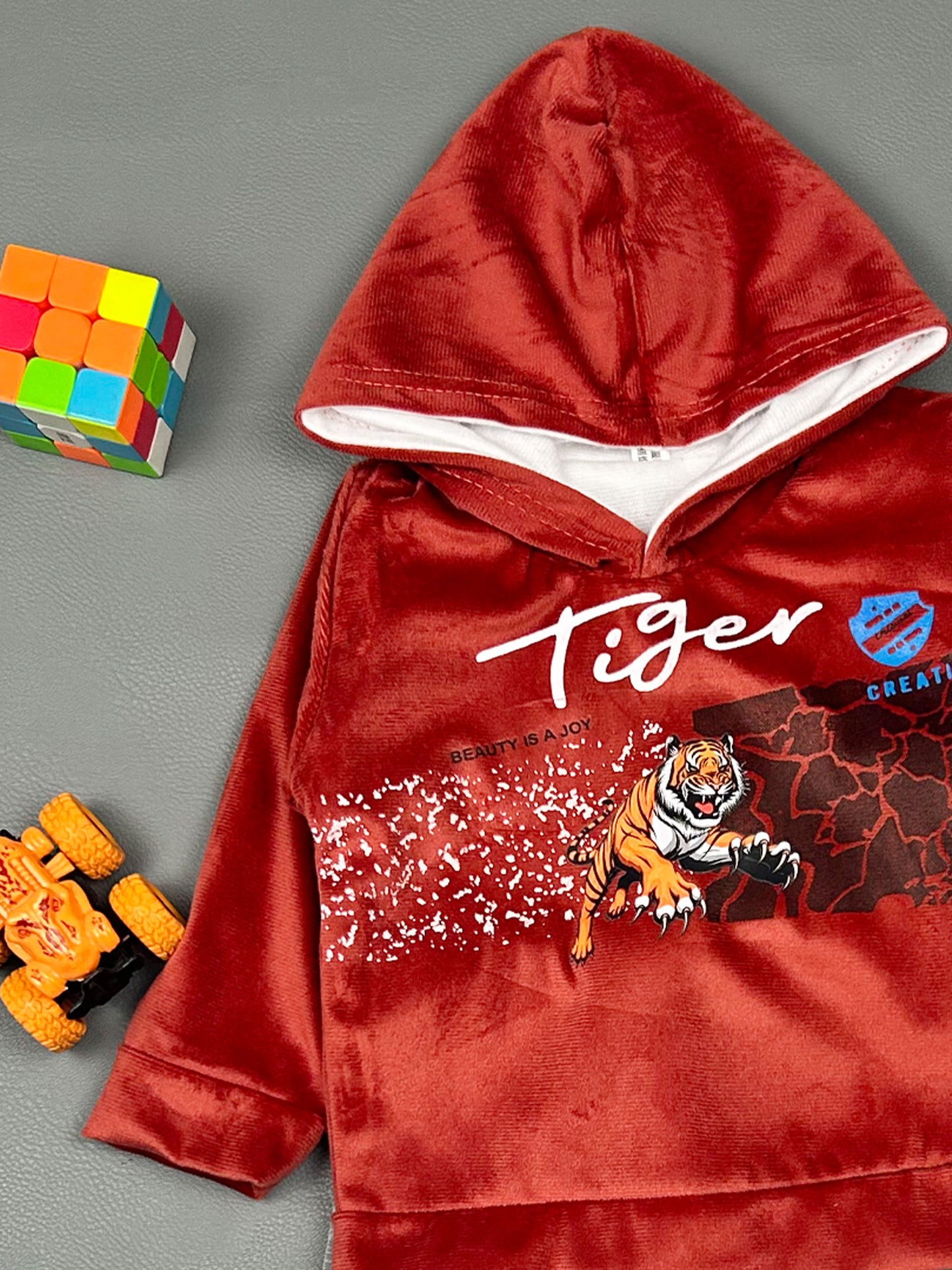 1Yr - 4Yrs Tiger Red Suit For Kids SG BS169