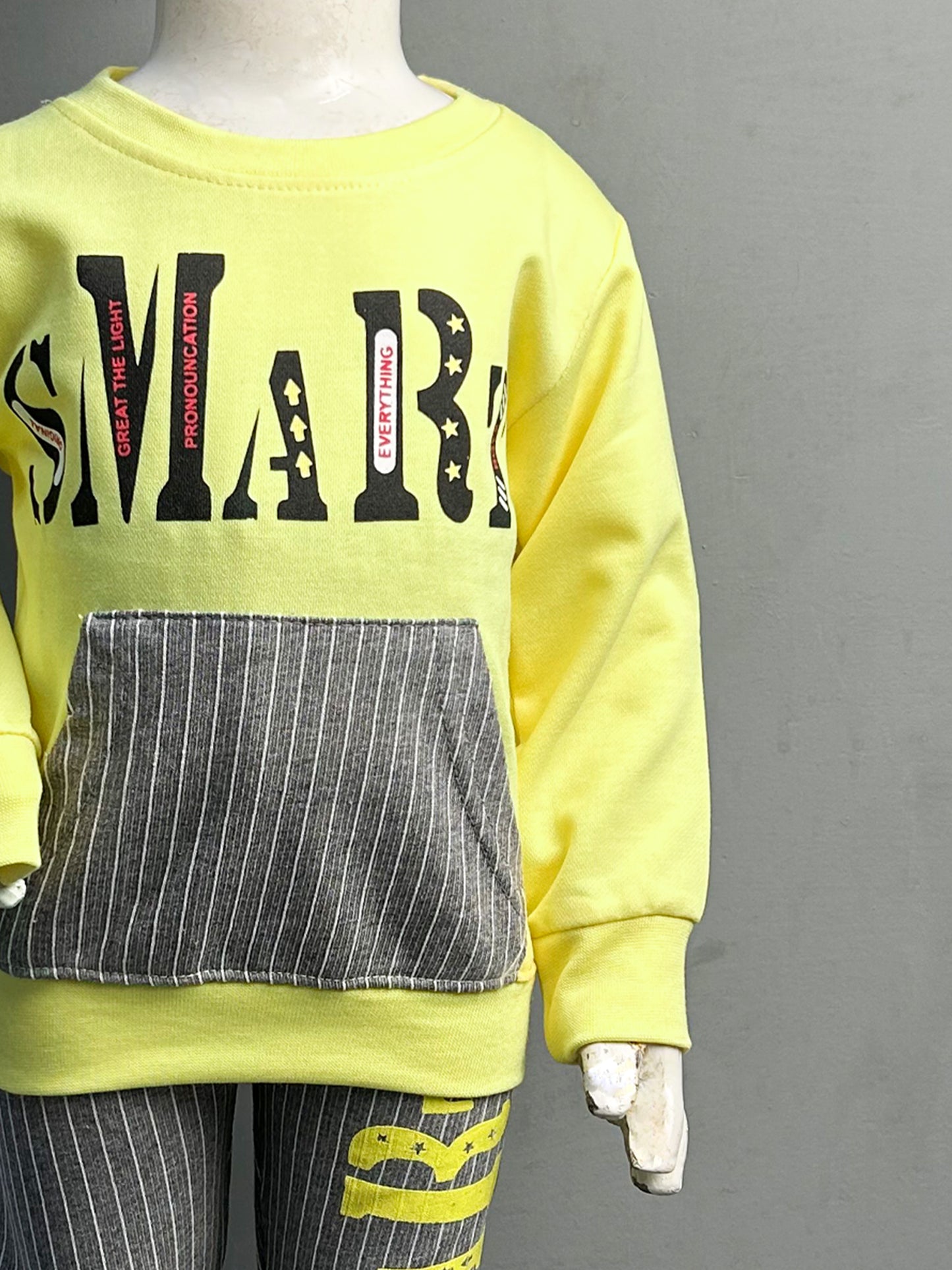 1Yr - 4Yrs Smart Yellow Suit For Kids SK BS133