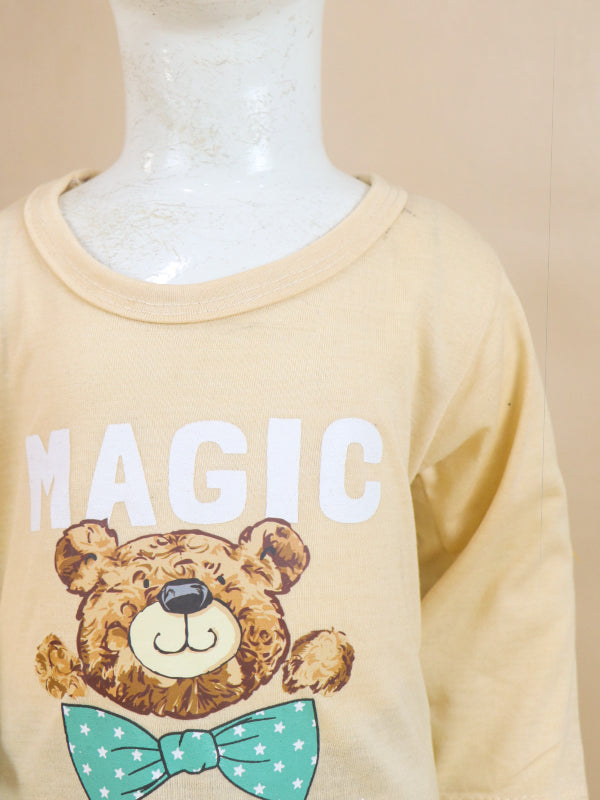 1Yr - 4Yrs Magic Light Fawn Suit For Kids RG BS68