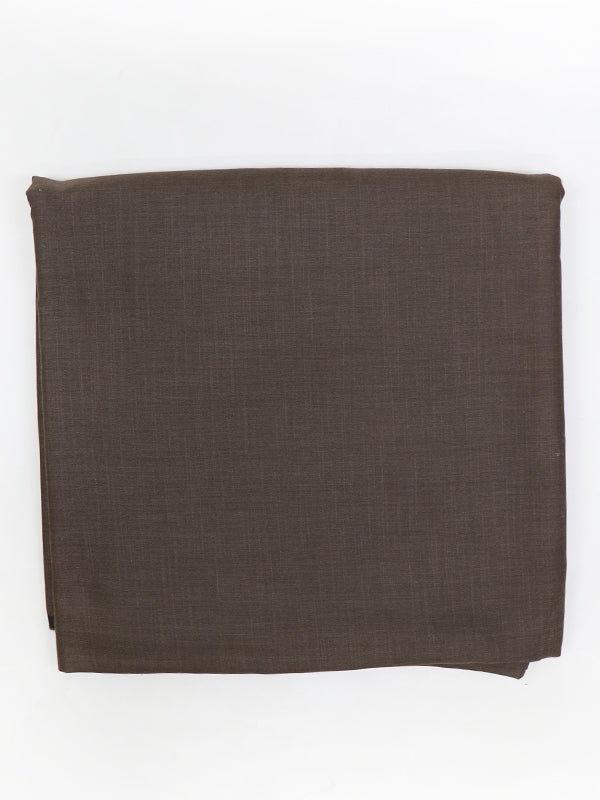 Men's Suiting Fabric For Pant and Coat Dark Brown