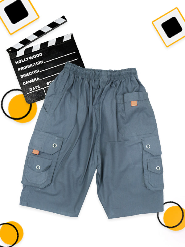 TB Boys Short 6 Yrs - 9 Yrs Dark Gray