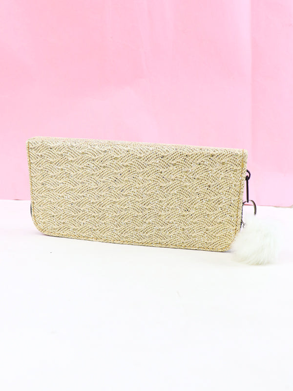 Printed Zipped Wallet for Girls 12