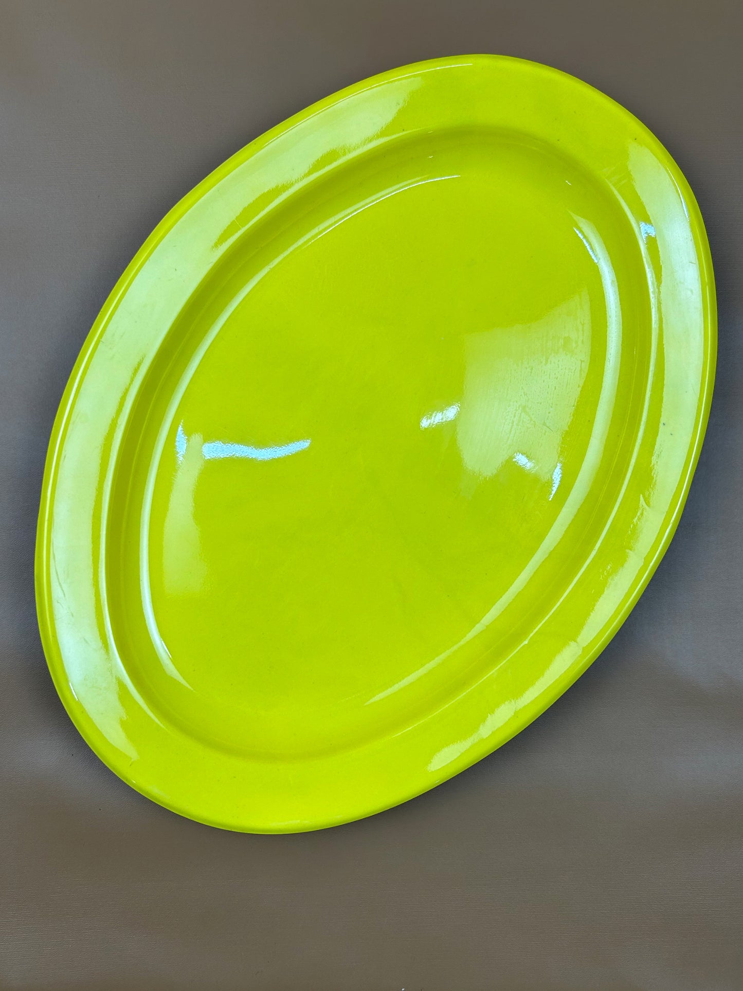 Yellow Melamine Serving Tray MST06