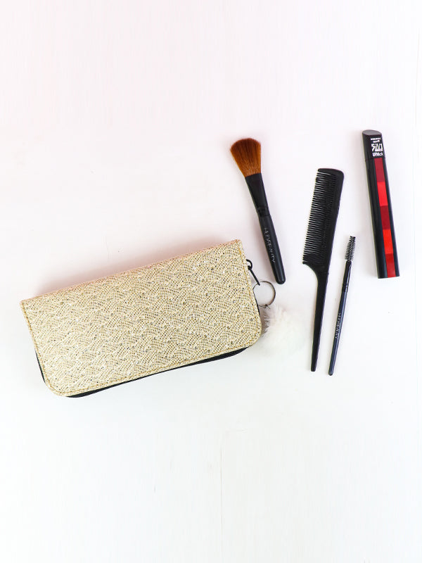 Printed Zipped Wallet for Girls 12