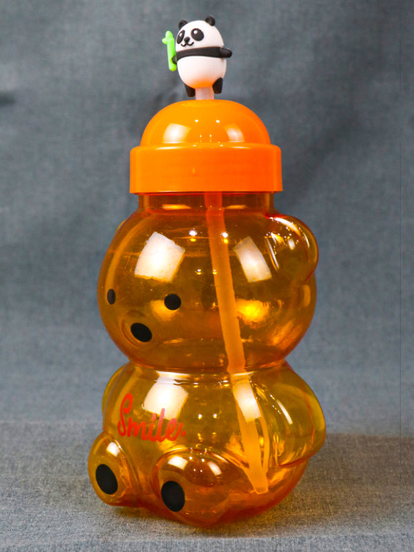 Bear Orange Plastic Transparent Water Bottle WTB20 - 750ML