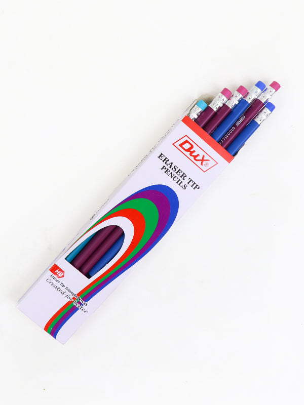 Pack Of 12 Dux Eraser Tip Pencils