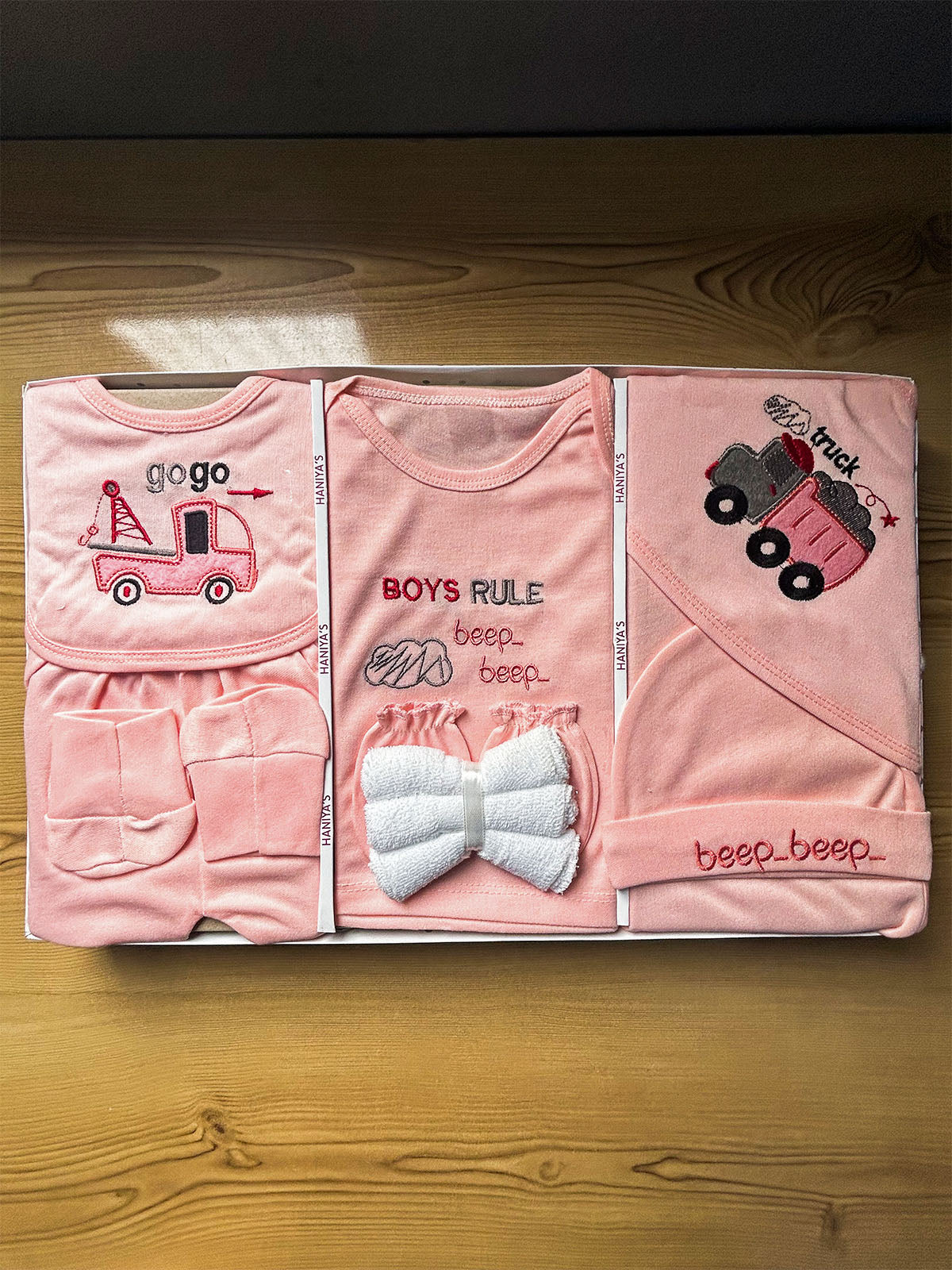 0Mth - 3Mth Pink 10Pcs Gift Set For Newborn HG NBGS379