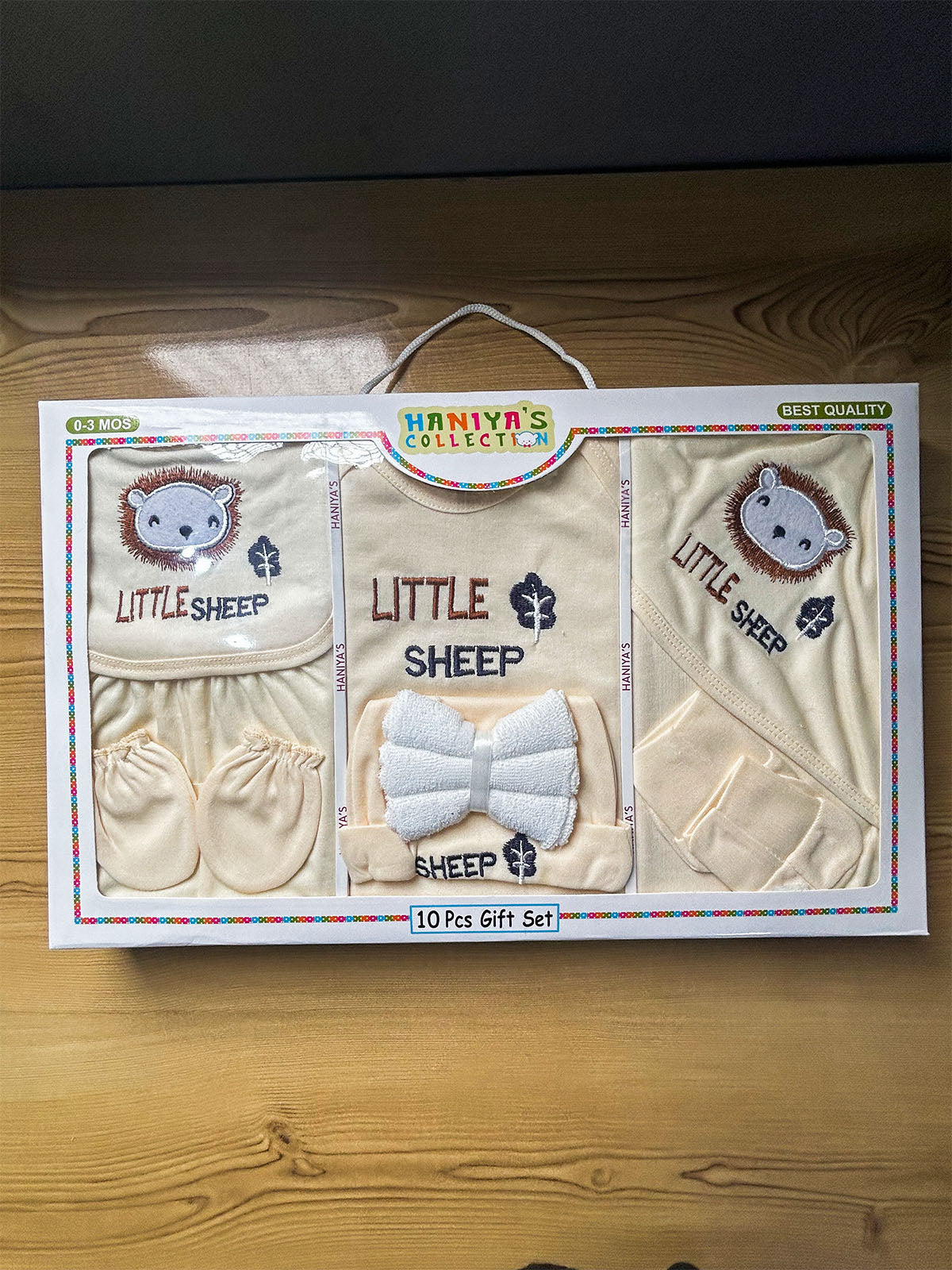 0Mth - 3Mth Yellow 10Pcs Gift Set For Newborn HG NBGS381
