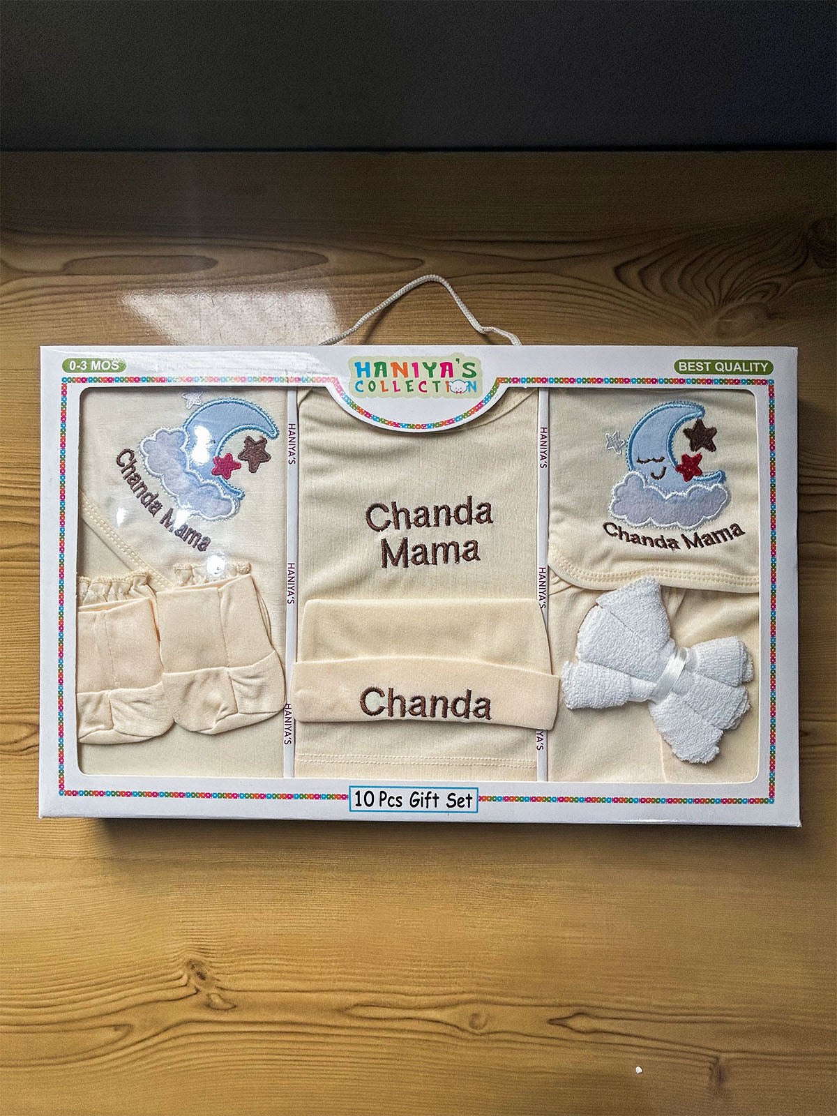 0Mth - 3Mth Yellow 10Pcs Gift Set For Newborn HG NBGS384