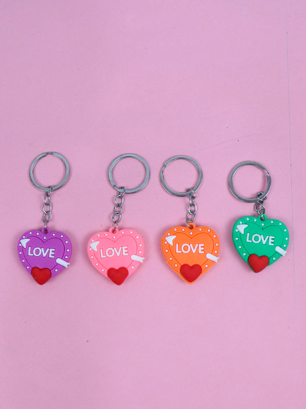 KC24 Pack Of 4 Key Chain Multicolor