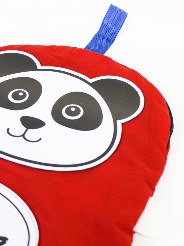 Panda Bag for kids Red