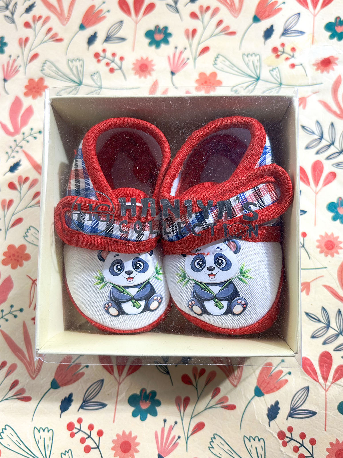 Red Bootie For Newborn NB112