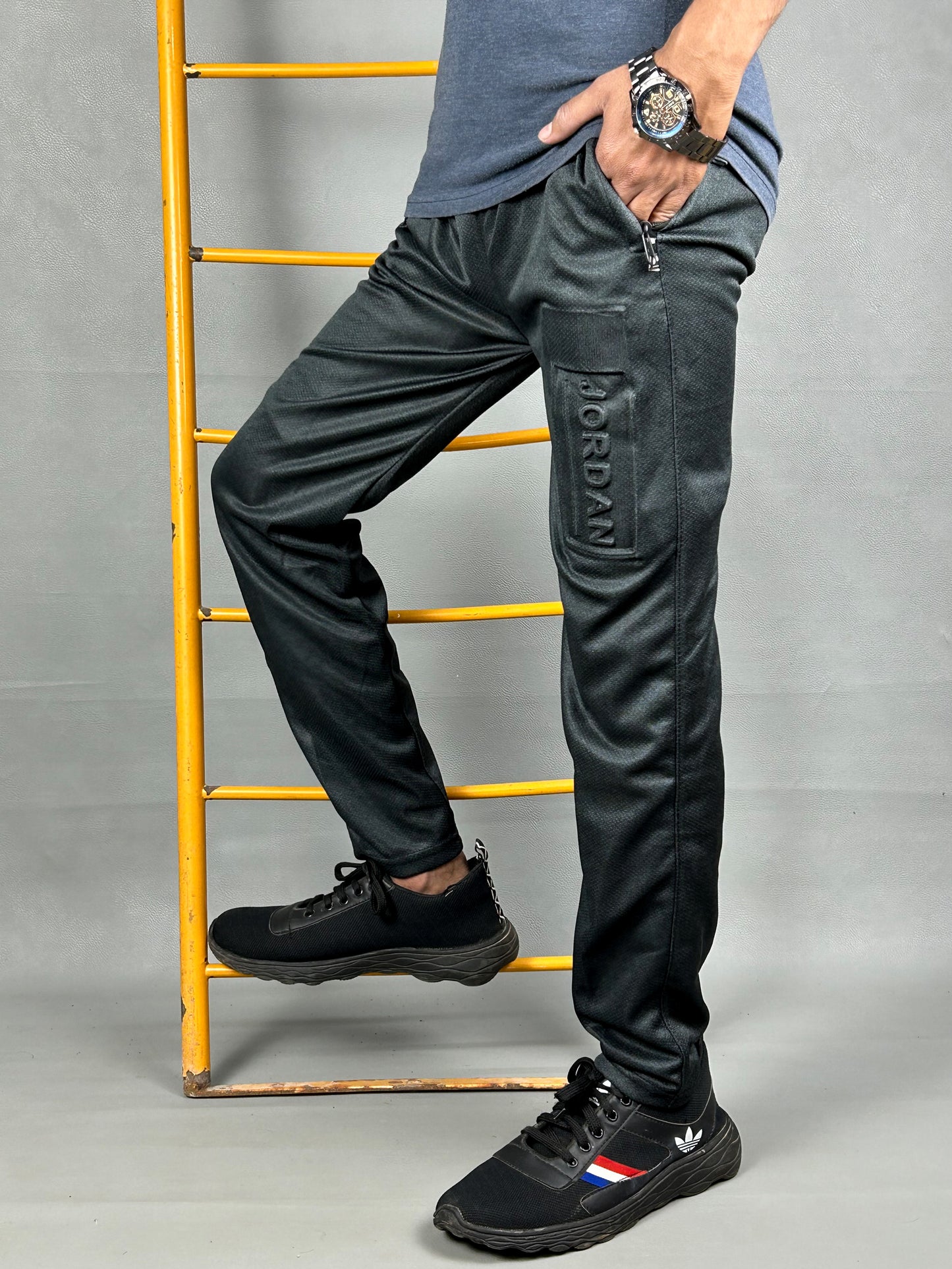 Dark Grey Trouser For Men HG MT148