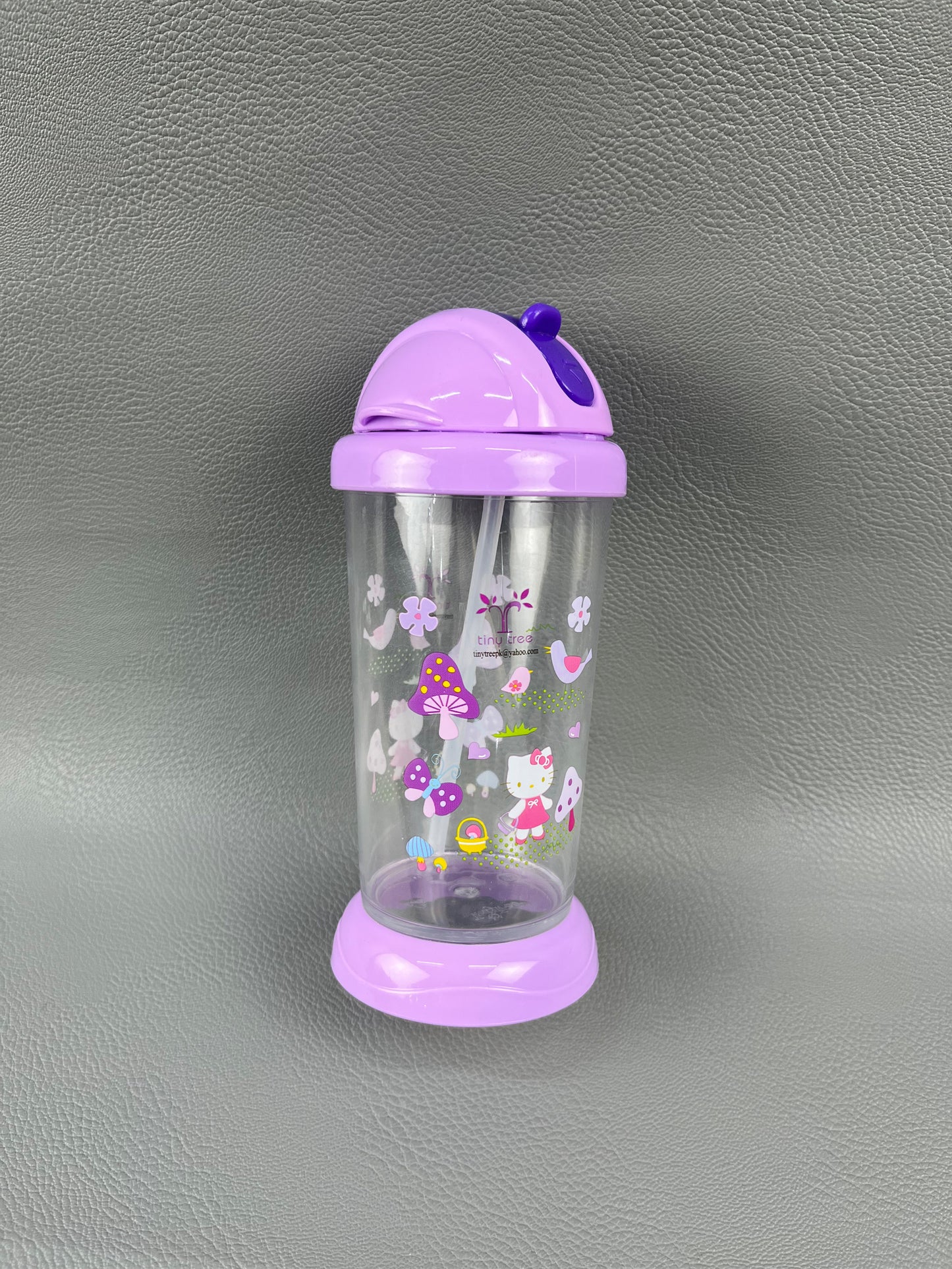 Baby Anti Spill Learning Sippy Cup Light Purple - 300ML
