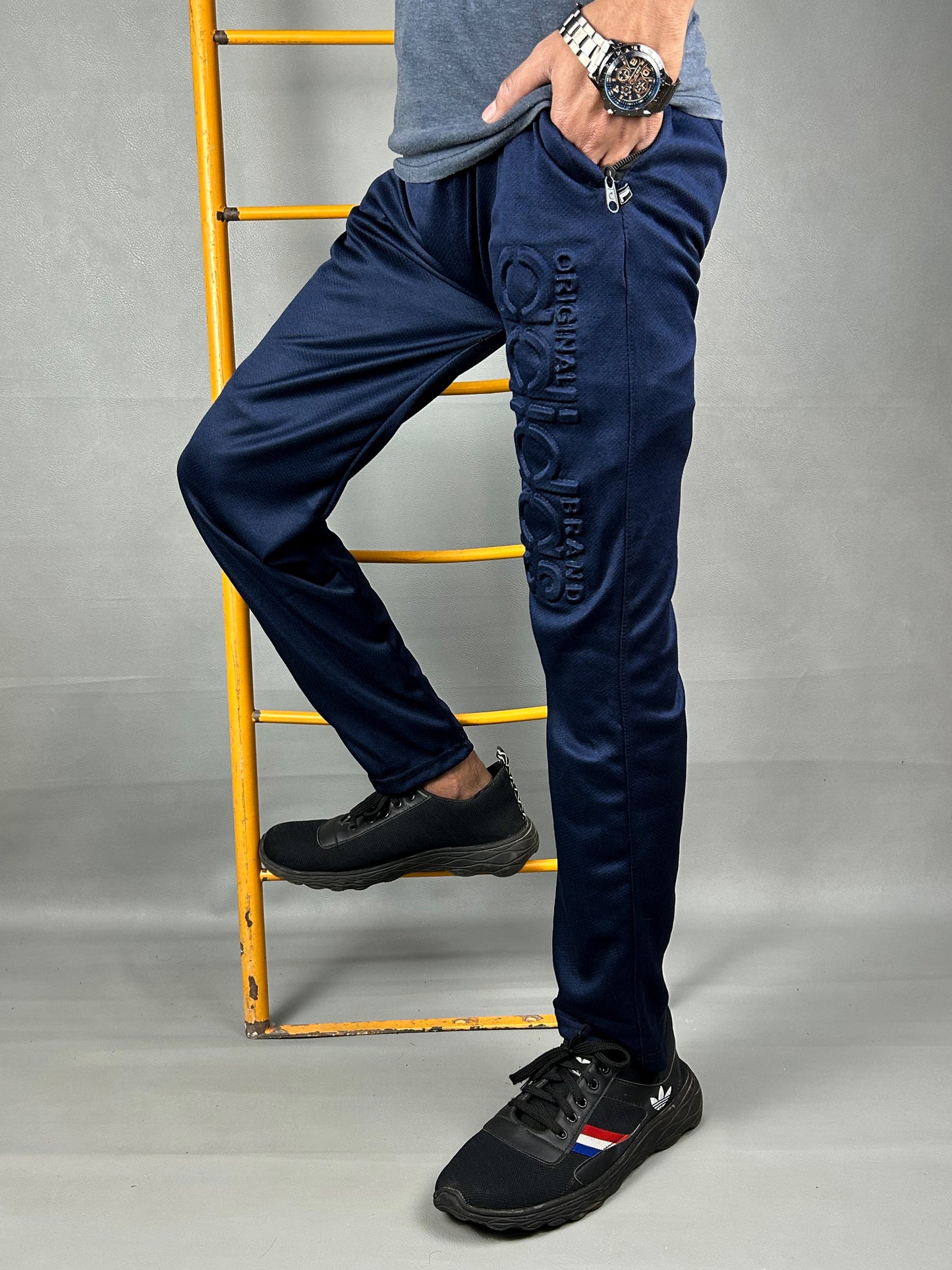 Navy Blue Trouser For Men HG MT151
