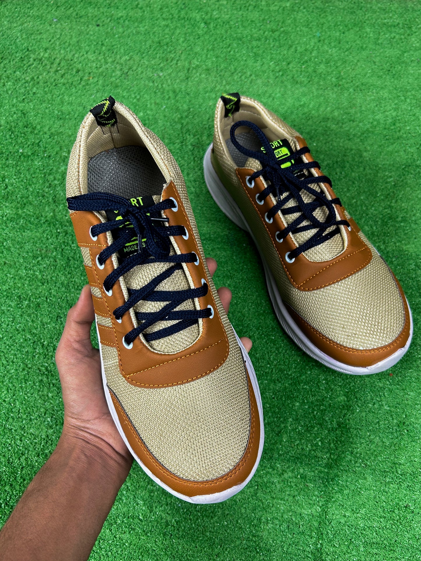 Brown Casual Sneakers For Men MJS124