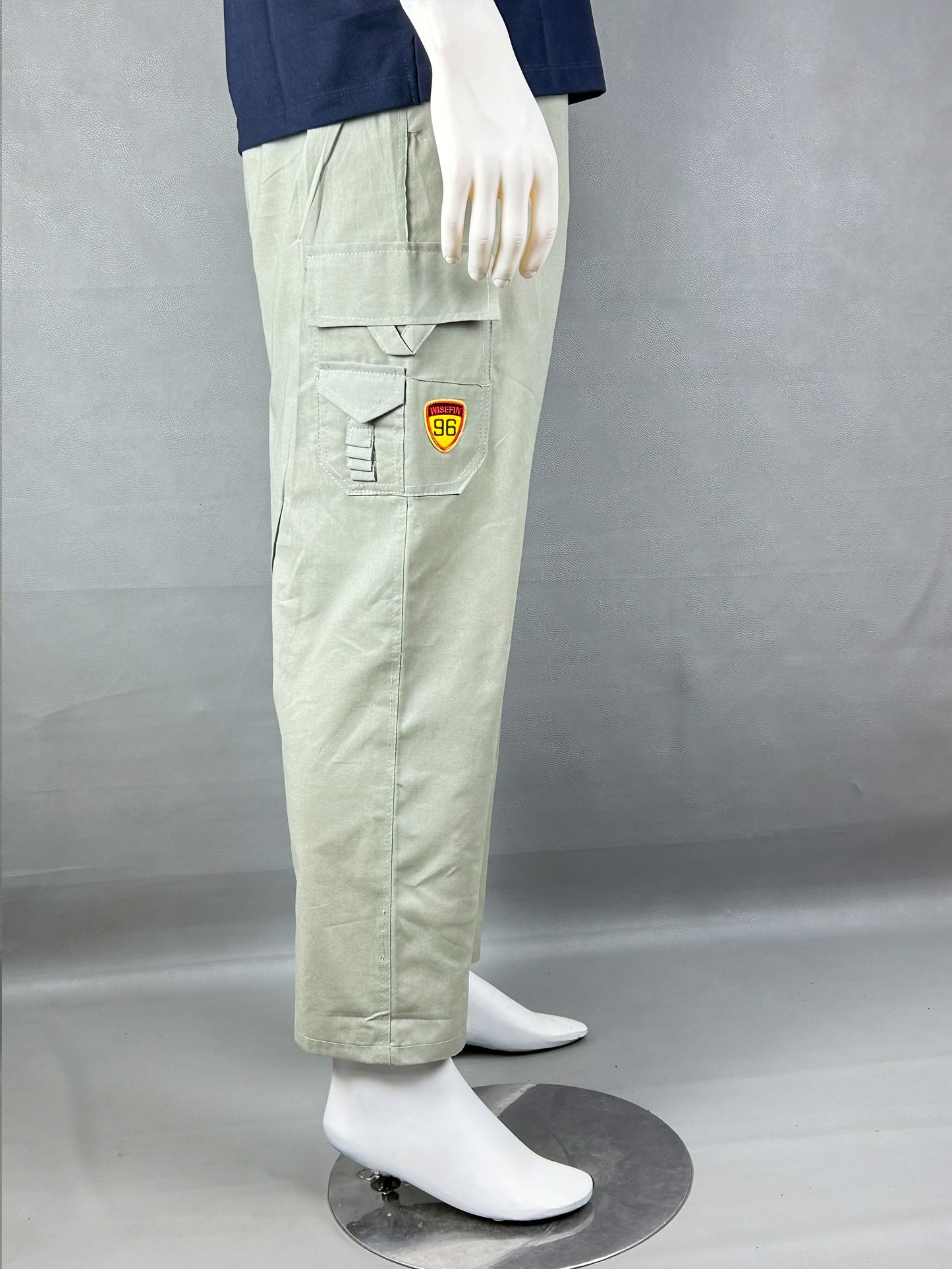 Light Green Cotton Trouser For Men HG MT59