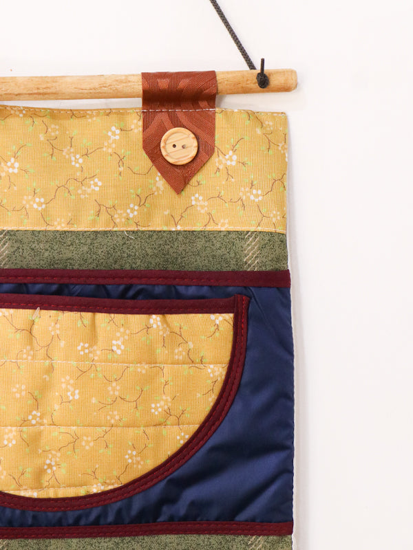 Multipurpose Wall Hanging Organizer with 2 Pockets - Multicolor & Multidesign