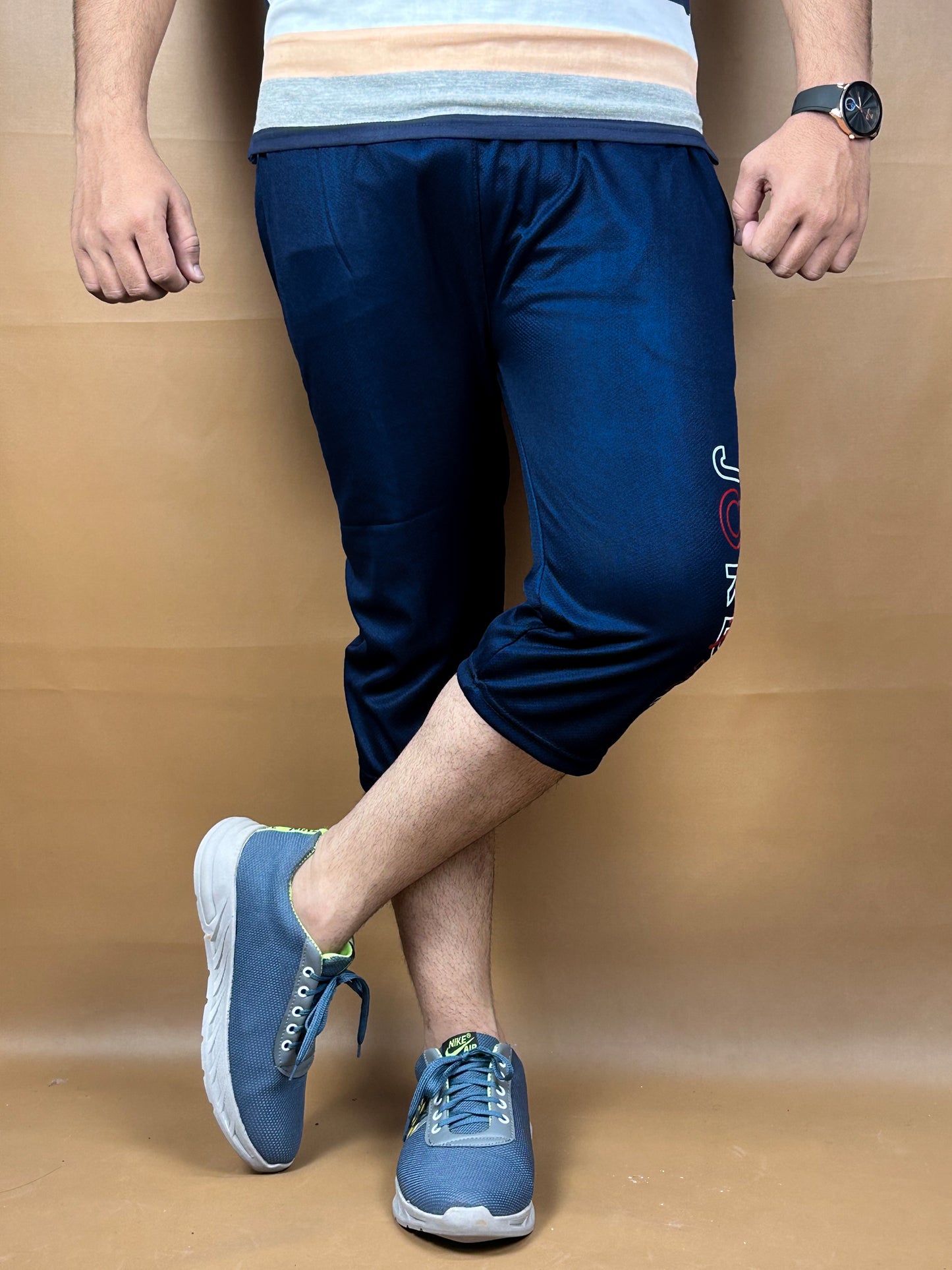 Dark Blue Dri-Fit Short For Men MS55