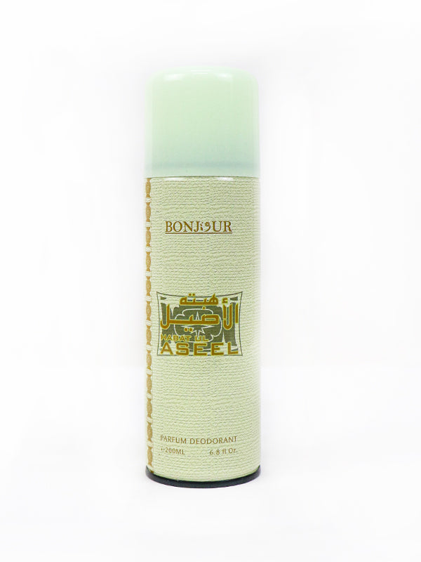 Bonjour Deodorant Body Spray Aseel - 200ML
