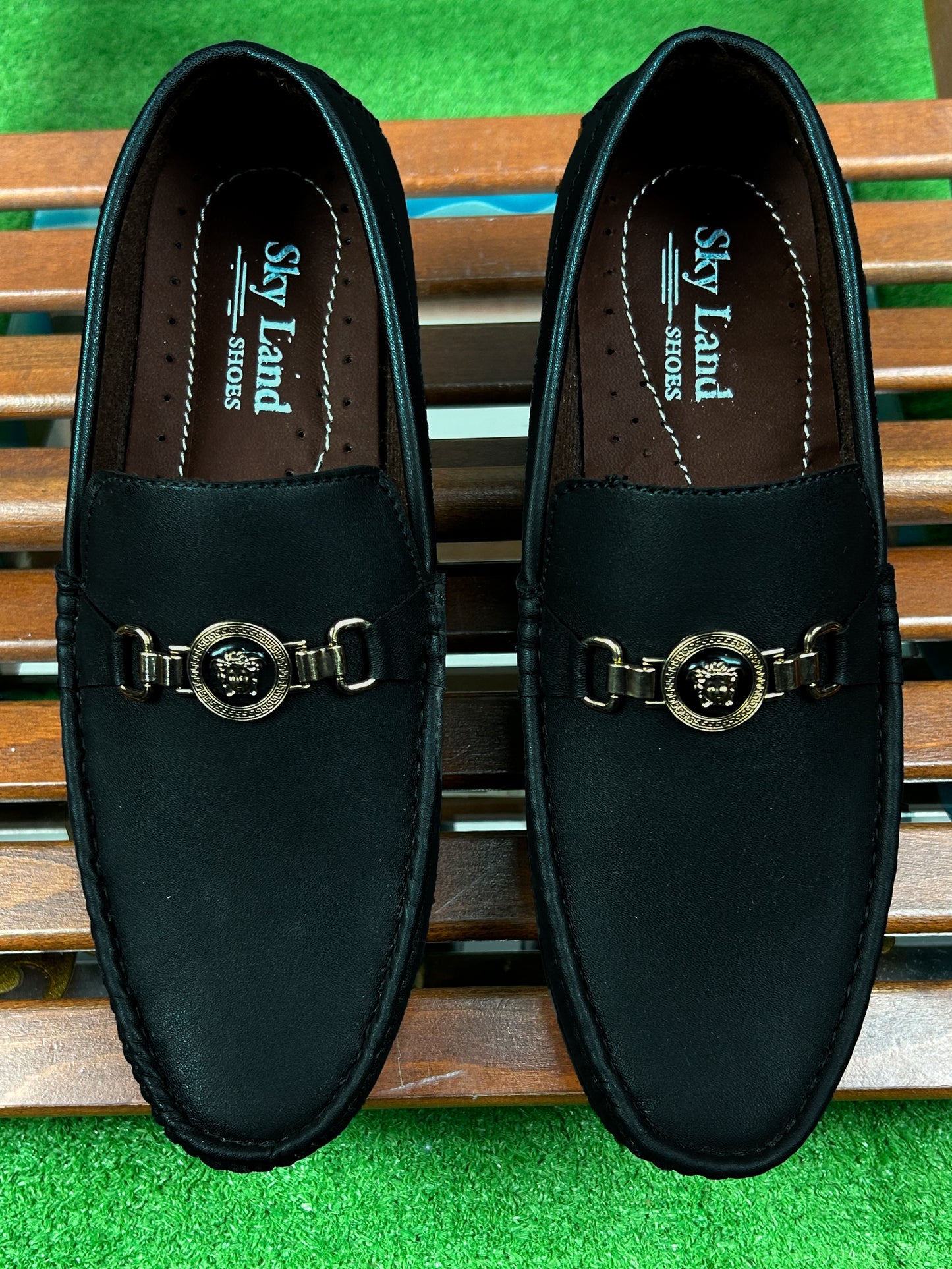 Black Loafers for Men ML68