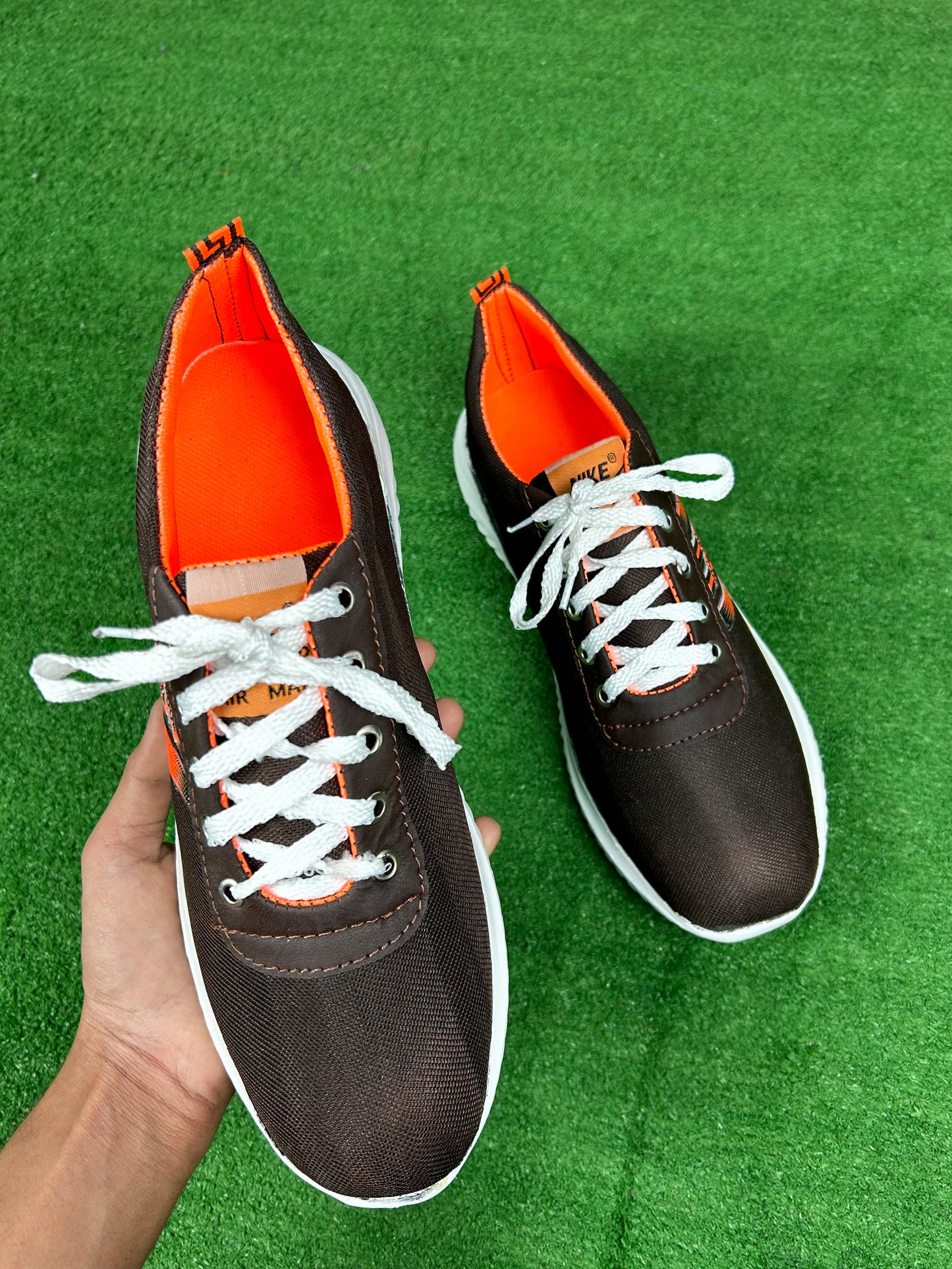 Dark Brown Casual Sneakers For Men MJS127