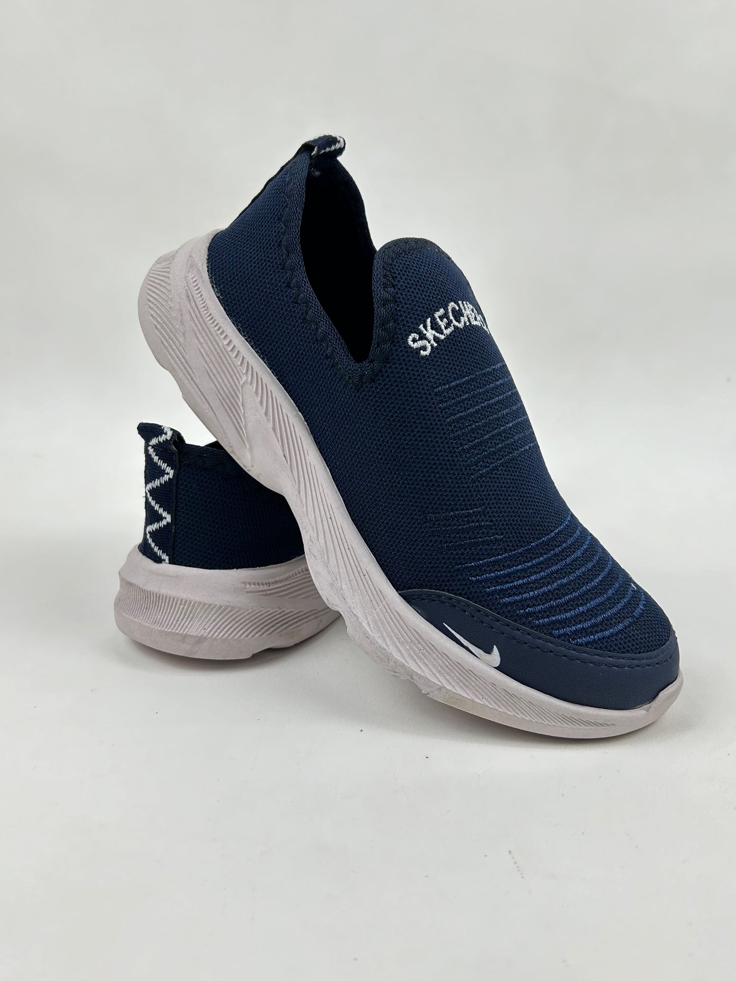 Dark Blue Casual Sneakers For Men MJS114