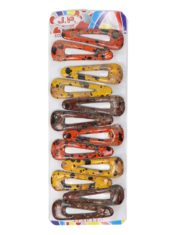 Pack of 12 Girl's Hairpins Multicolor & Multidesign H-003