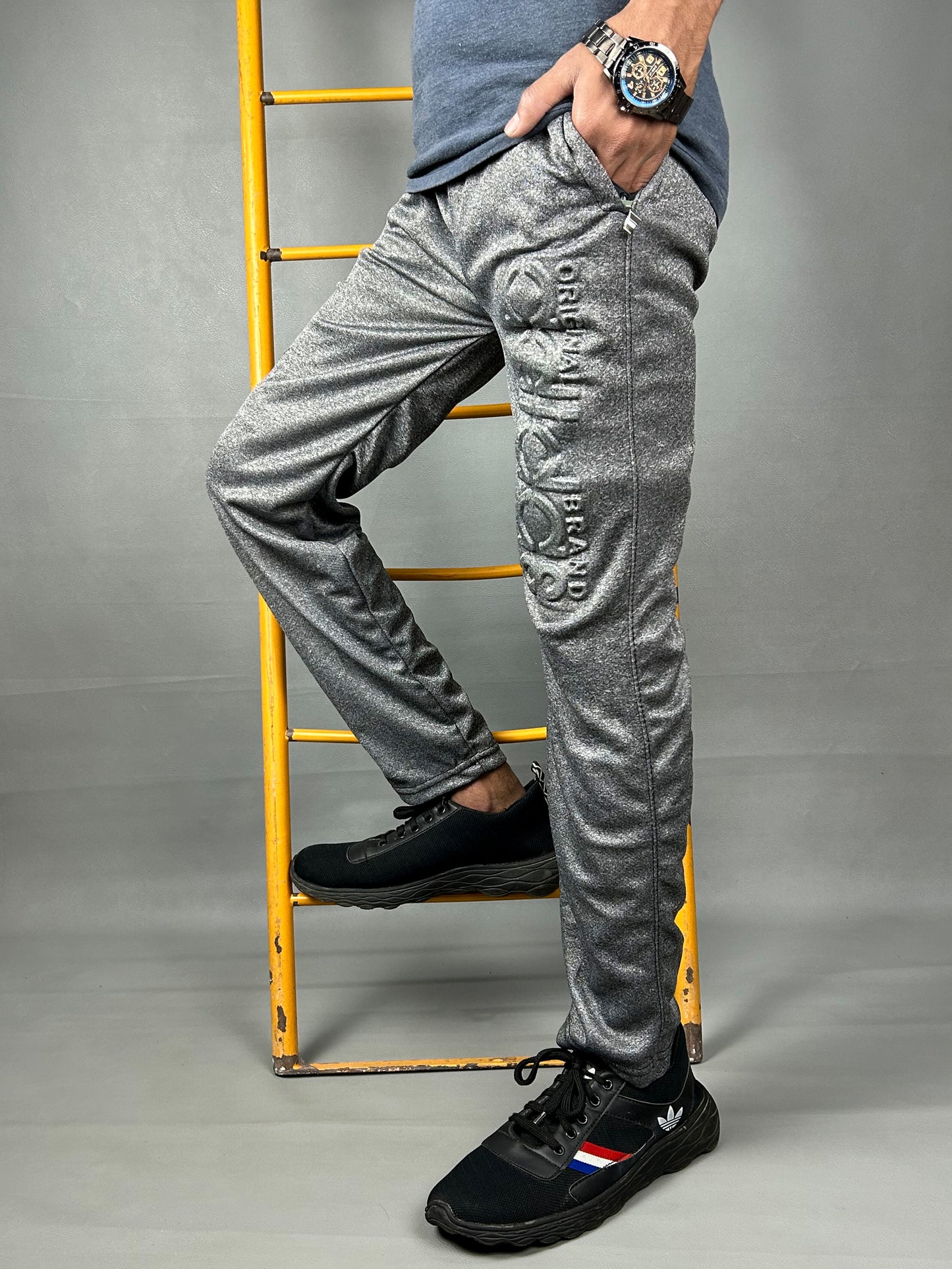 Light Grey Trouser For Men HG MT152