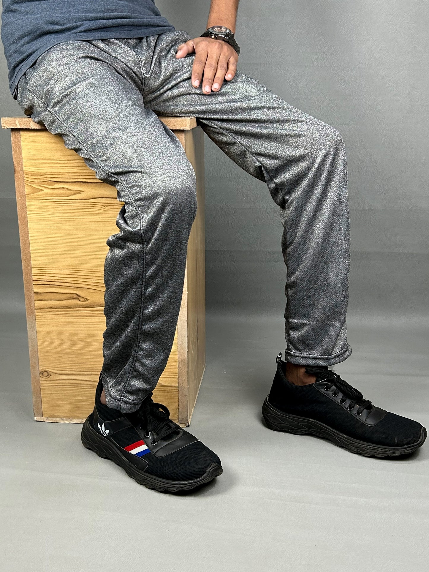 Light Grey Trouser For Men HG MT149