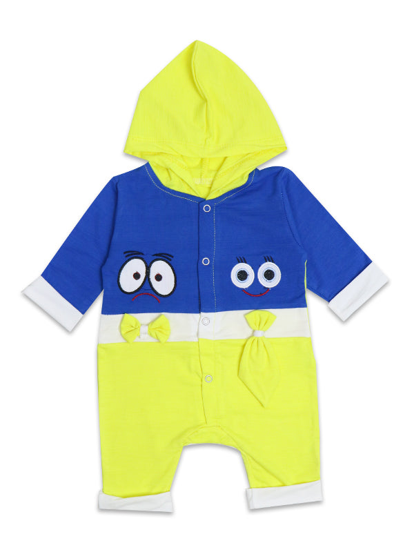 ZG Newborn Romper 0Mth - 9Mth Eyes Yellow