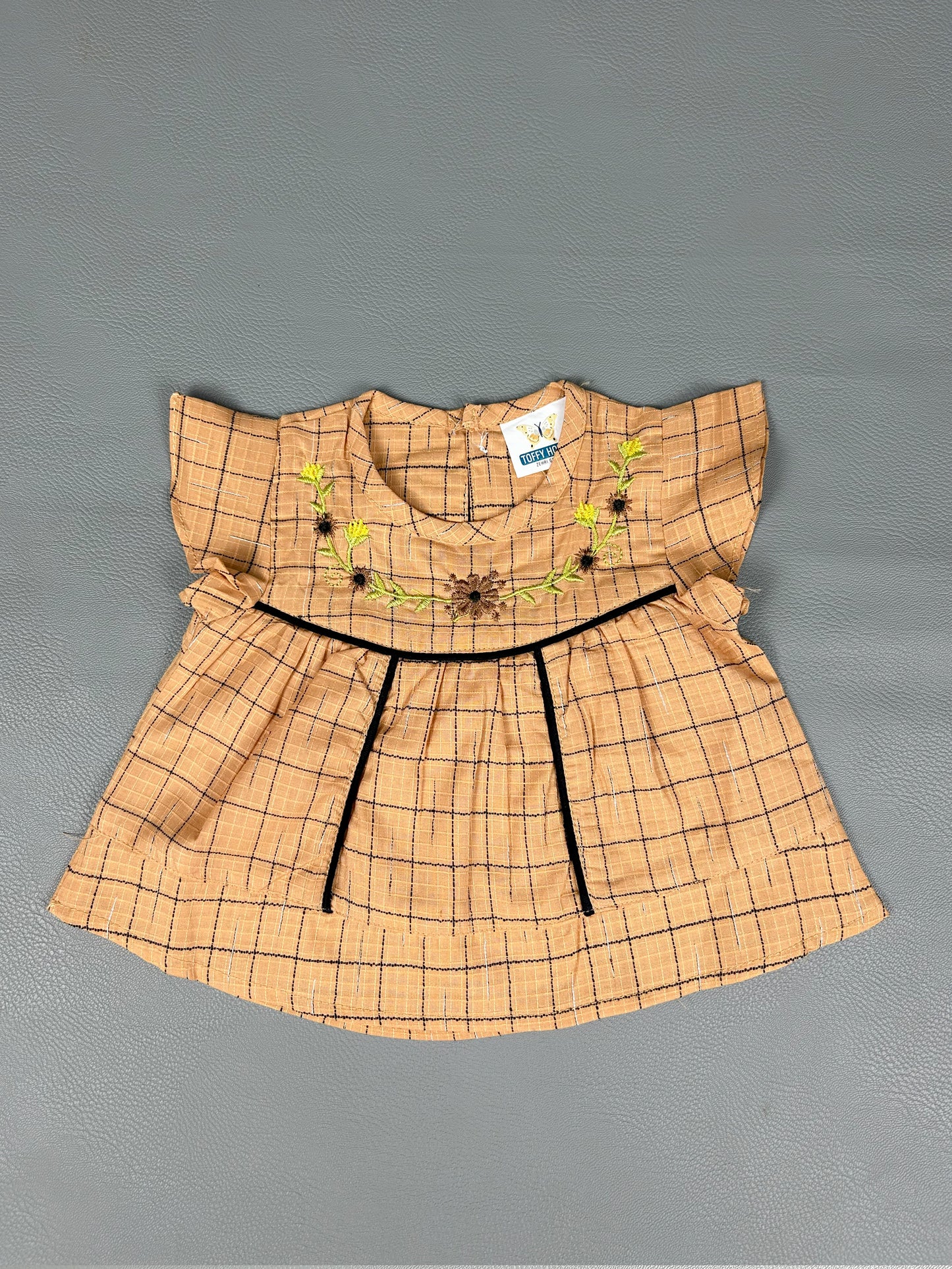 0Mth - 3Mth Light Brown Baby Suit For Newborn NBS376