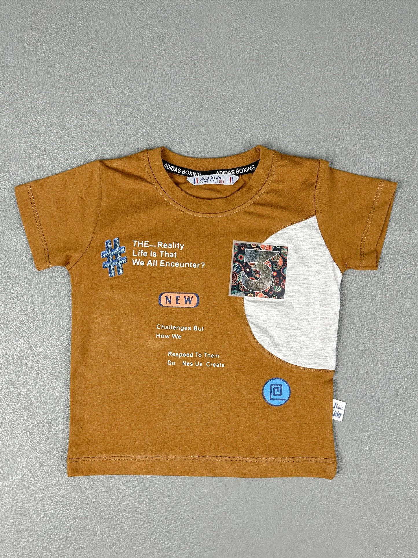 1Yr - 4Yrs Reality Light Brown Suit For Kids AJ BS308