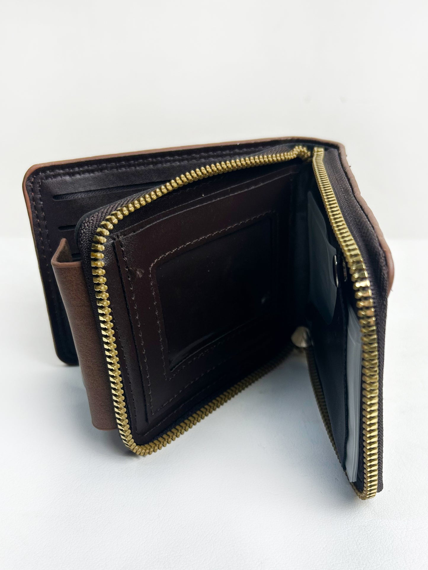 Brown Syn-Leather Wallet For Men MW15