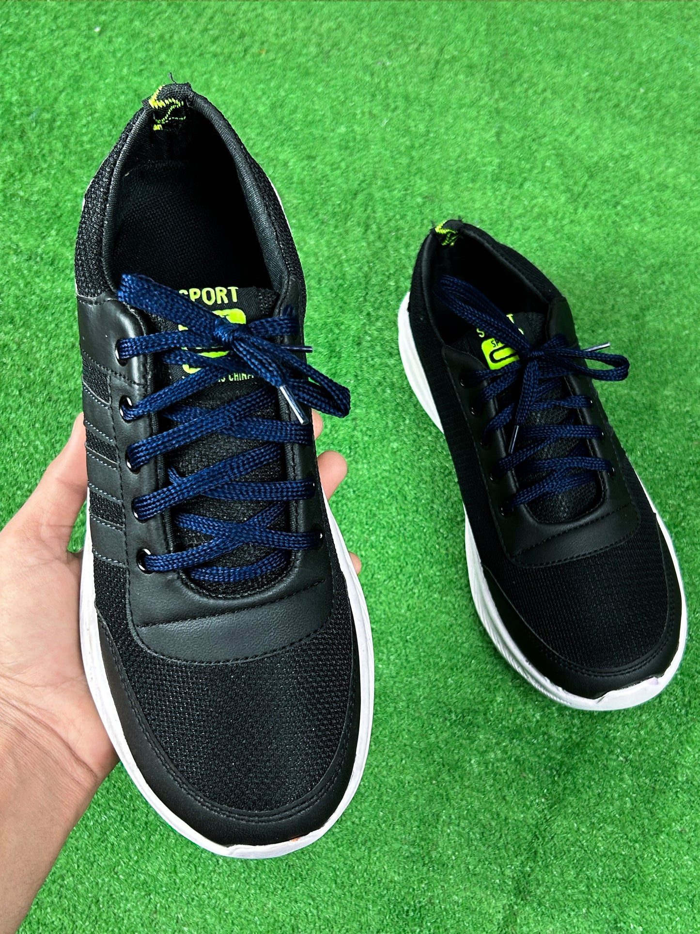 Black Casual Sneakers For Men MJS126