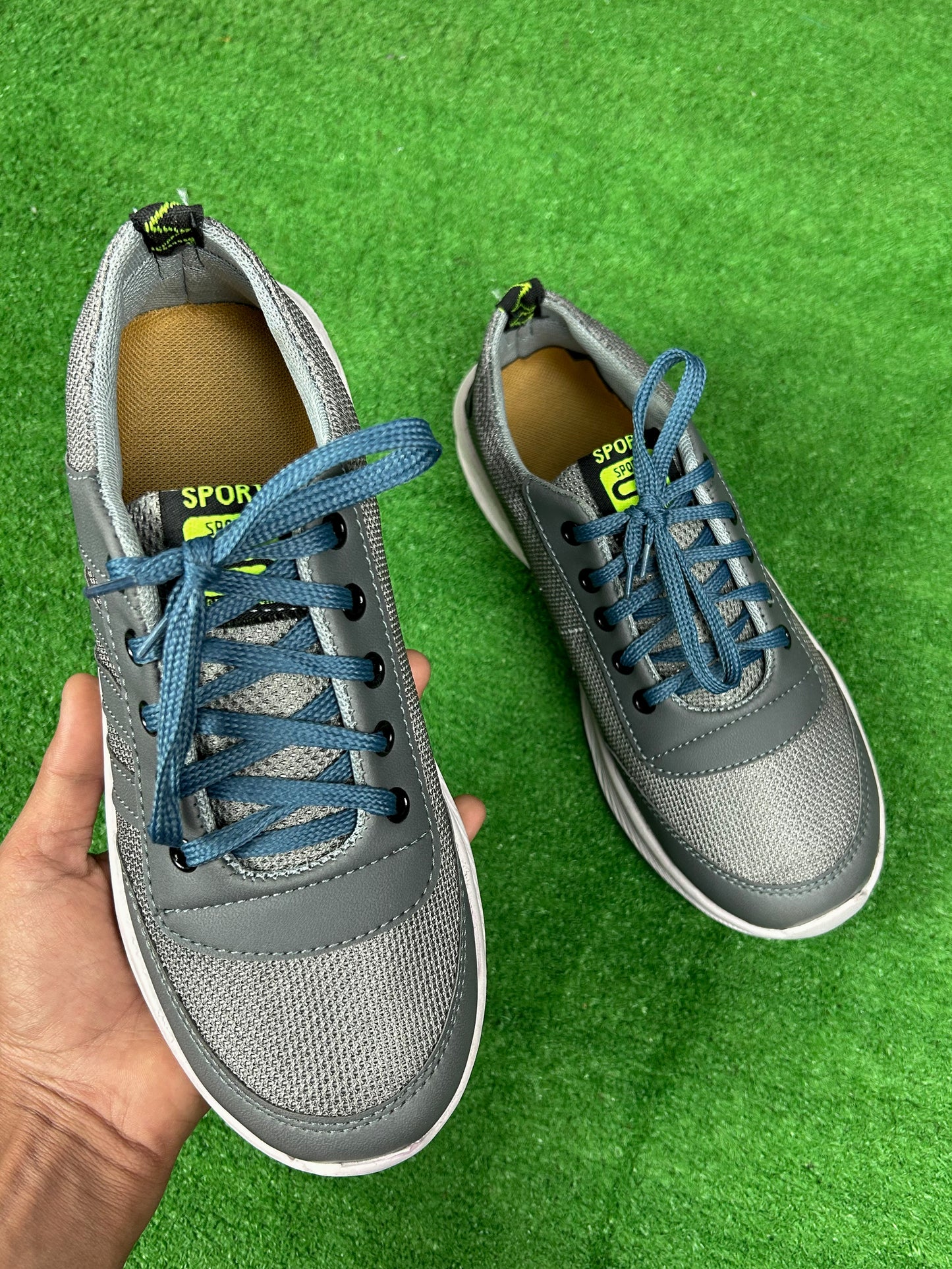 Light Grey Casual Sneakers For Men MJS123