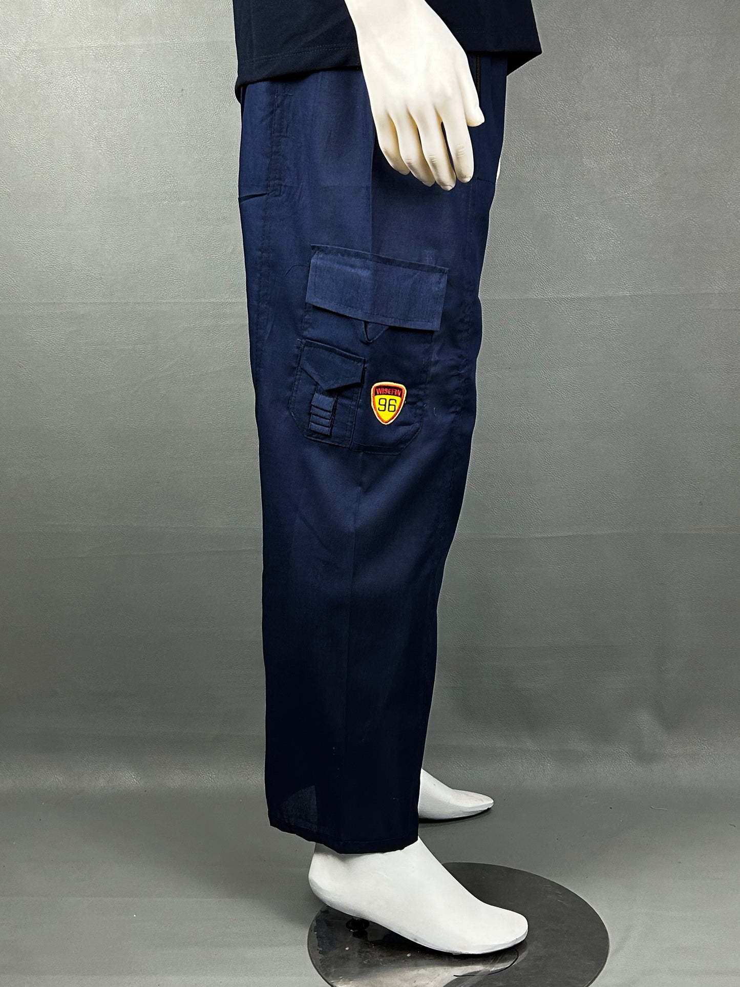 Navy Blue Cotton Trouser For Men HG MT160
