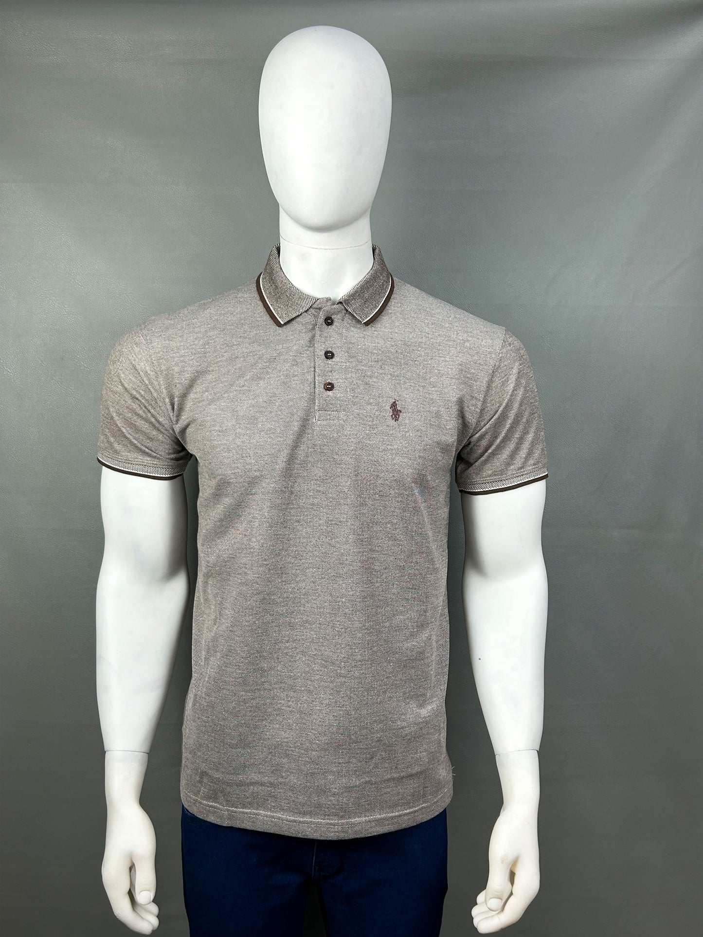 G Brown Polo T-Shirt For Men MTS158