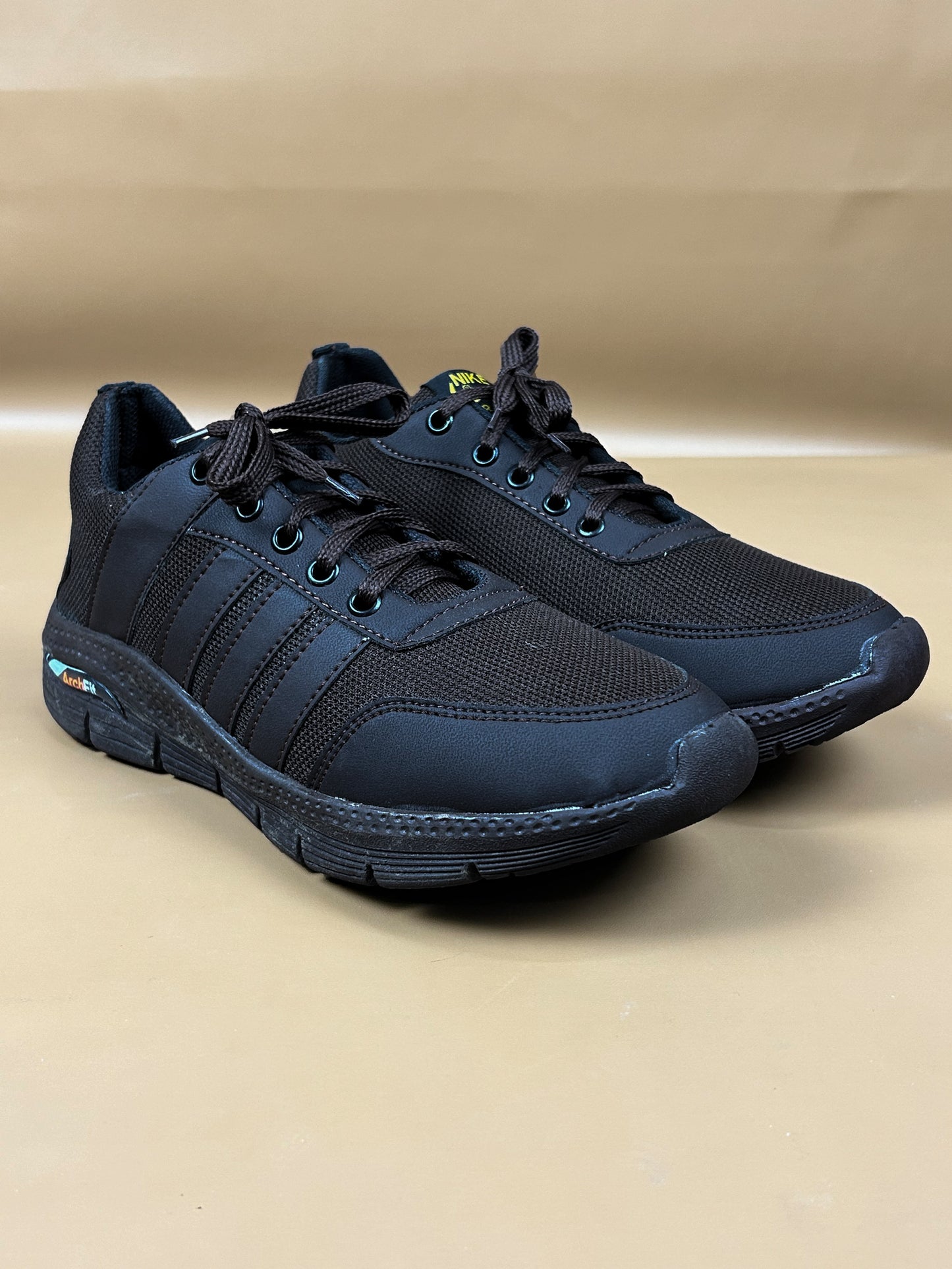 Dark Brown Casual Sneakers For Men MJS120