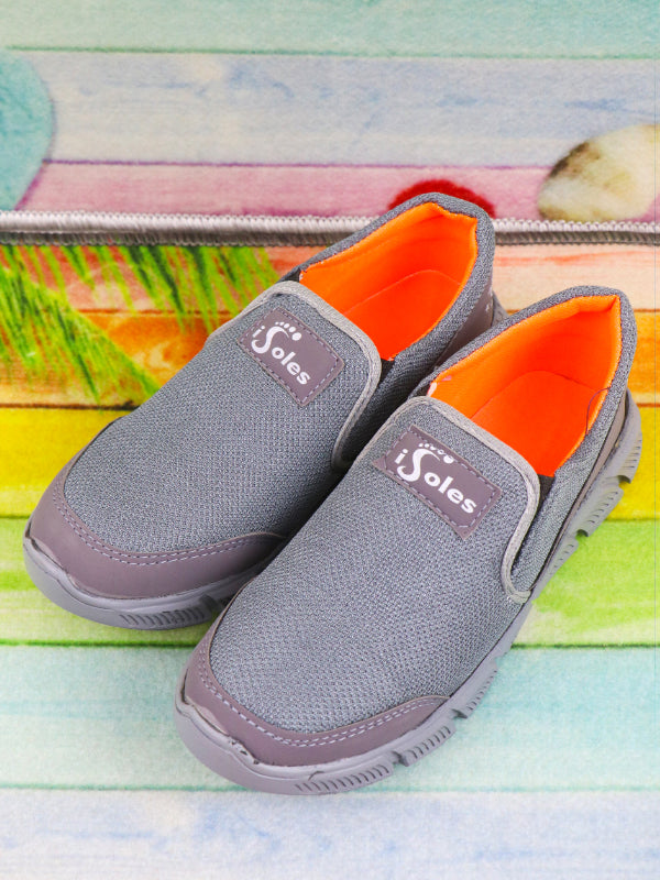 Light Grey Sneakers For Men LA MJS72