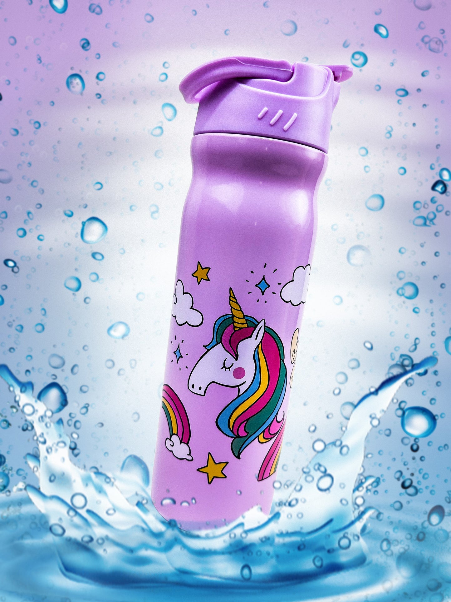 Purple Stainless Steel Bottle 500 ML D-77