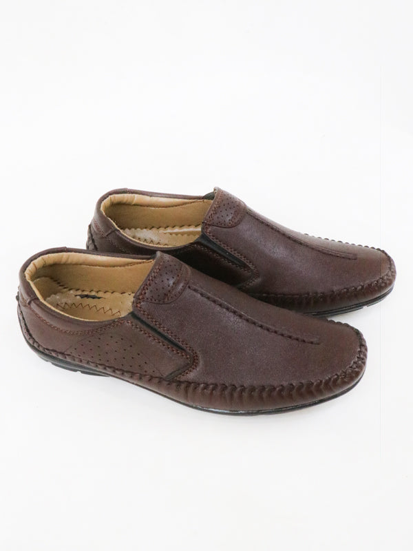 MS40 Men's Formal Shoes Dark Brown
