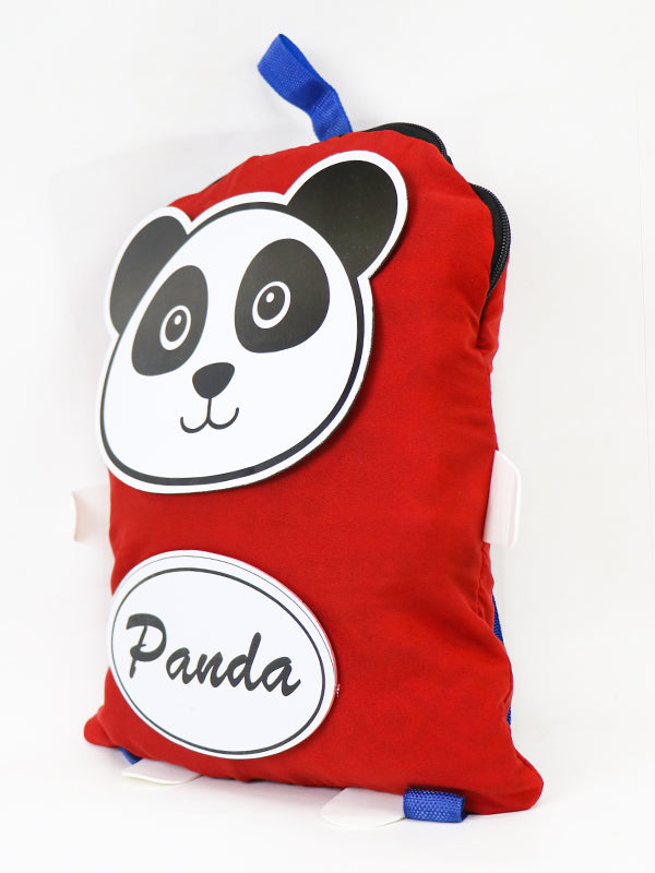 Panda Bag for kids Red