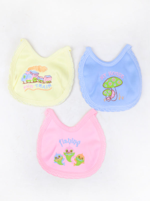 Pack of 3 Bips for Baby Multicolor & Multidesign D-02