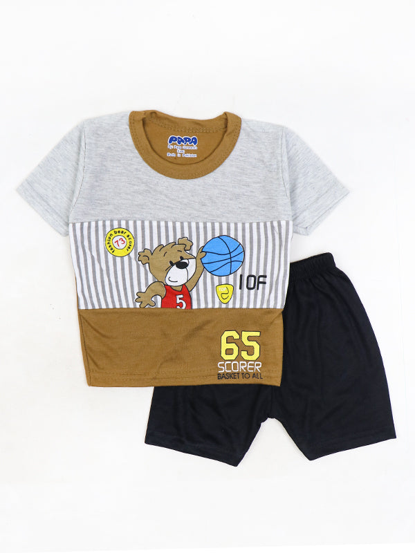 PG Newborn Baba Suit 3Mth - 9Mth 65 Brown