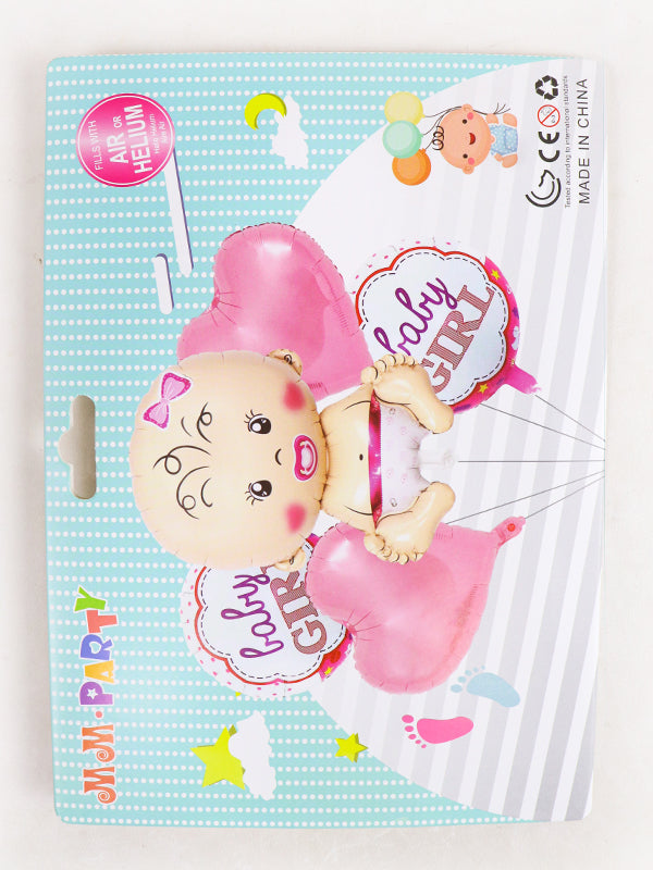BP22 Baby Girl Shower 5 Pcs Foil Balloons