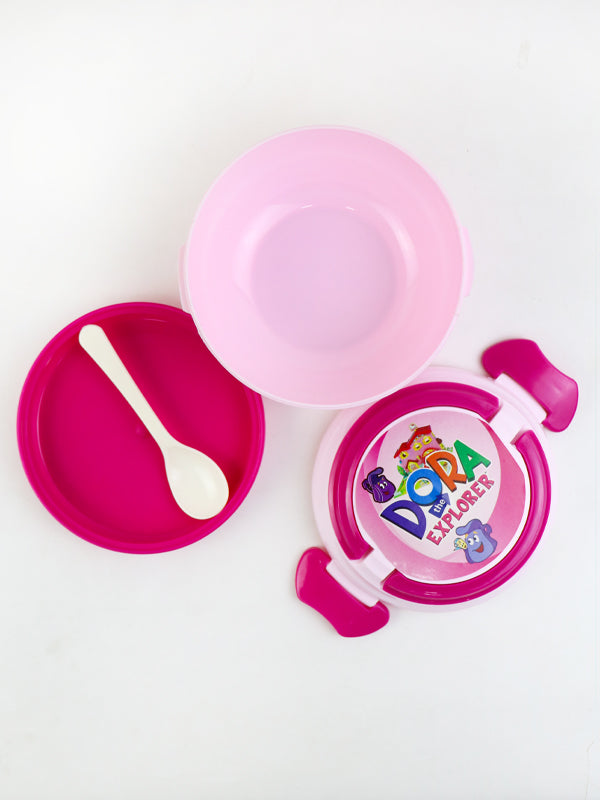 Dora Round School Lunch Box for Kids