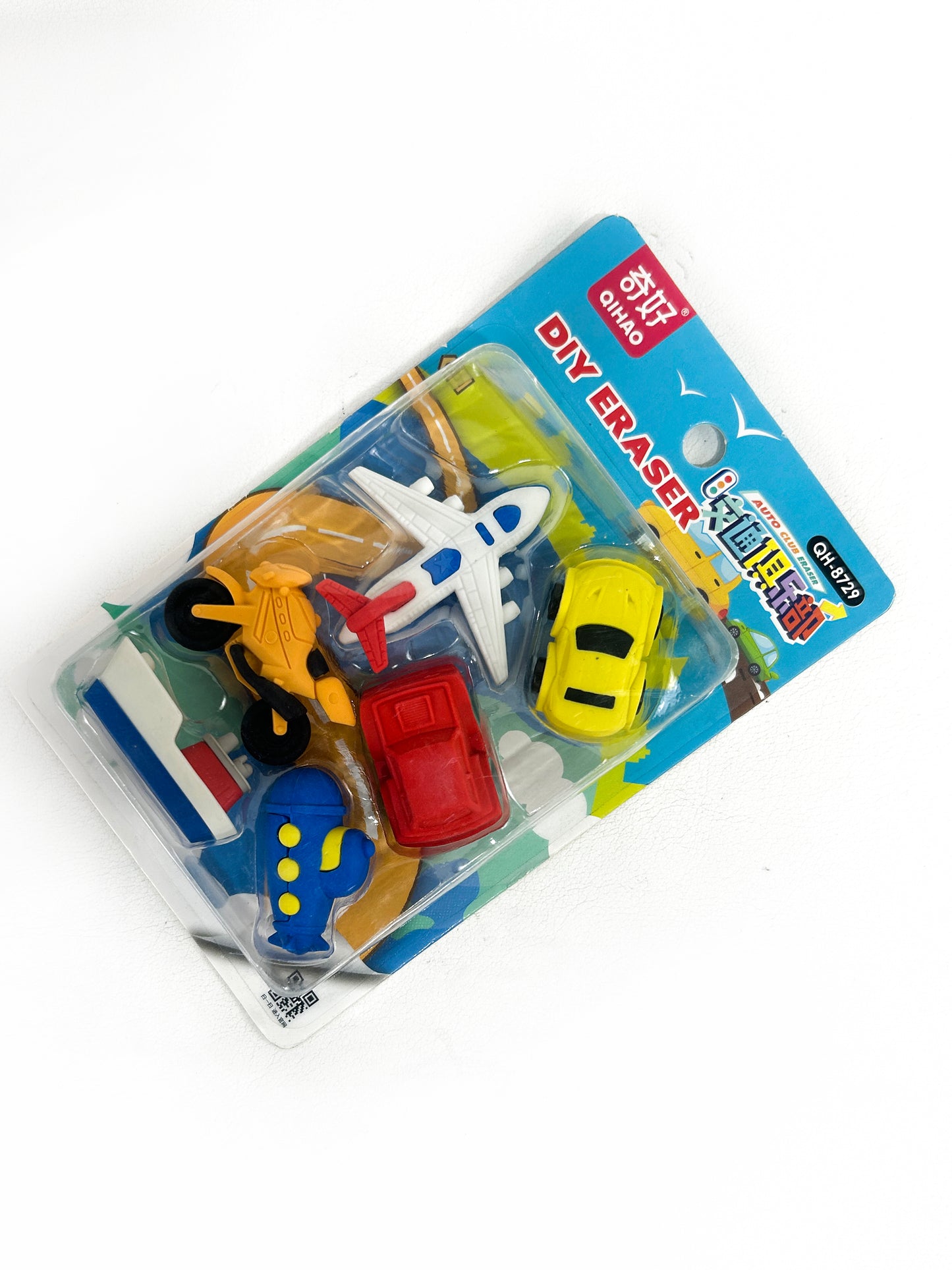 Pack of 6 Diy Eraser Toys Design STA67