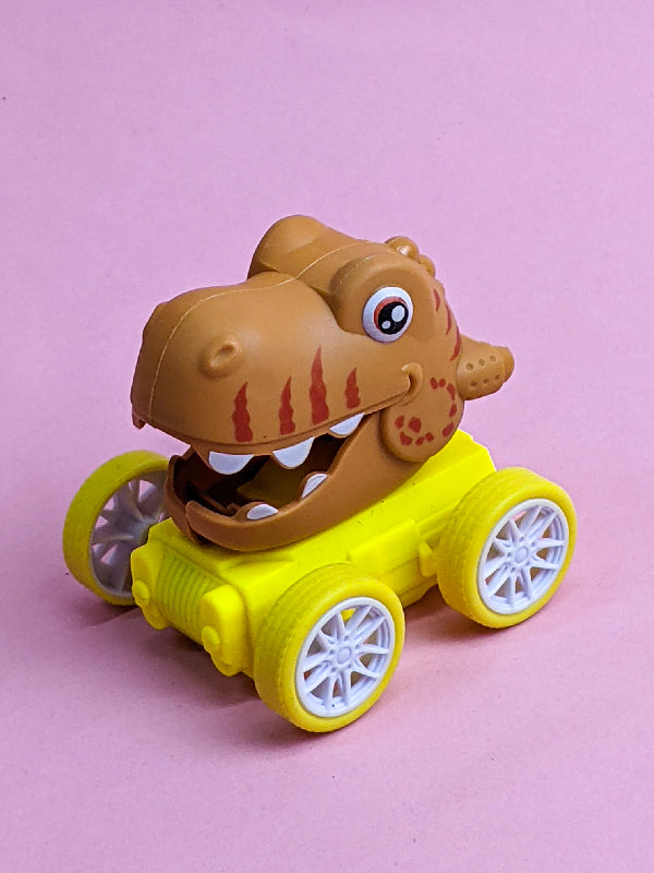 Inertia Dinosaur Car For Kids - Multicolor